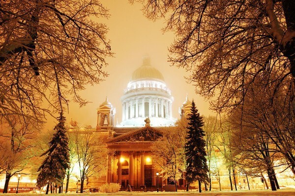 Новогодний Санкт-Петербург