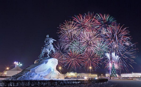 Новогодний Санкт-Петербург