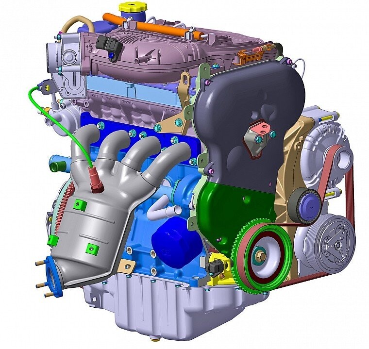 Двигатель ВАЗ-21179 отвечает требованиям Евро‑5.