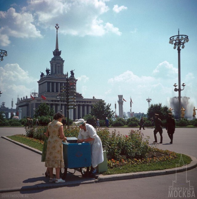 Москва. ВДНХ. 1958 год. 