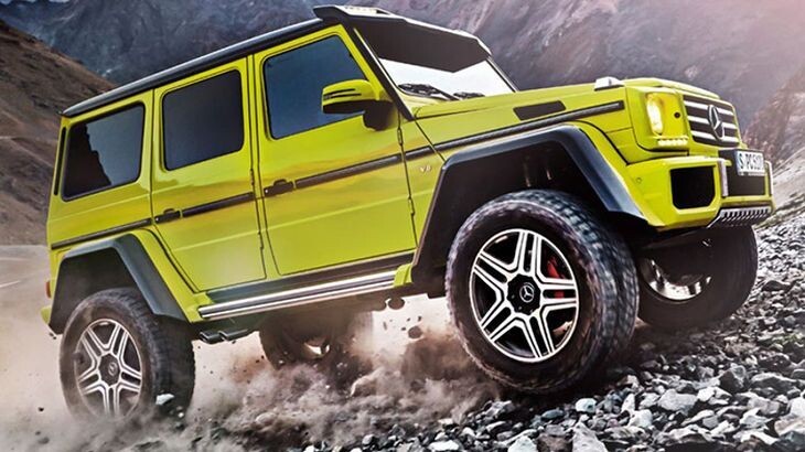 10.	Mercedes-Benz G 500 4x4 концепт