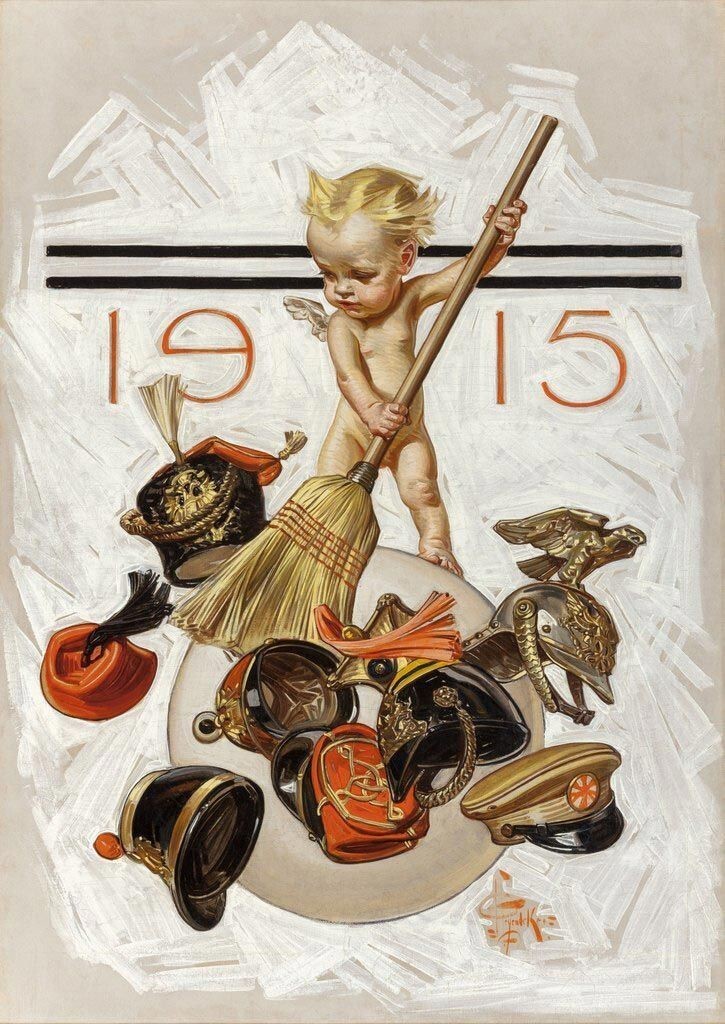 Плакат пацифистов, 1915 г.