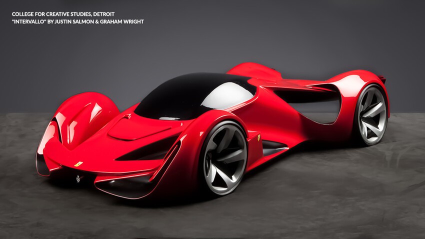 Ferrari в 2040-м году - финалисты конкурса дизайнеров