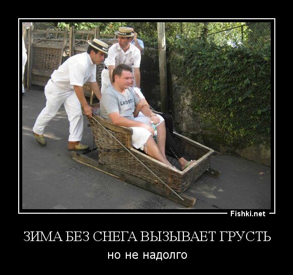 Зима без снега вызывает грусть
