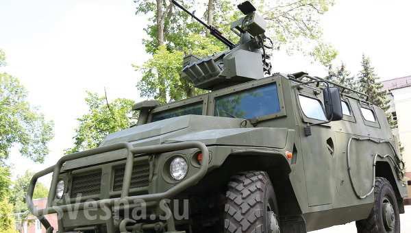 На параде Победы 9 мая впервые покажут бронеавтомобили «Тигр-М» с новейшим боевым модулем