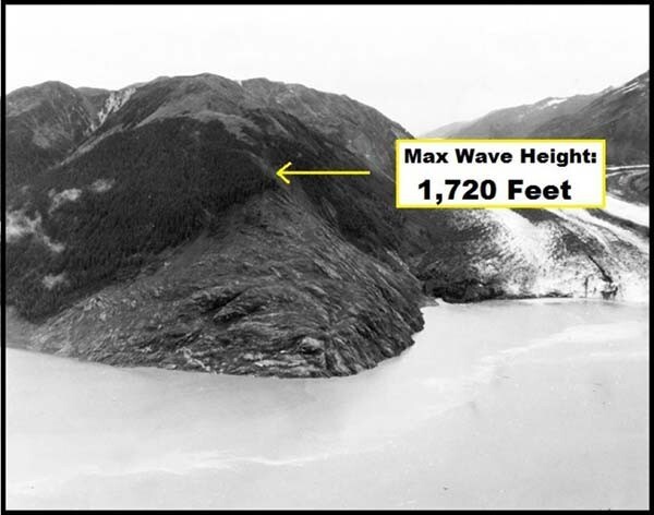 7. Говард Ульрих выжил после волны цунами, высотой в 524 метра