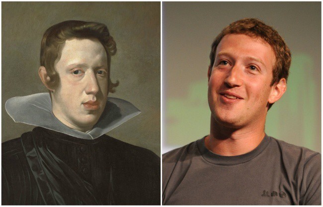 Король Испании Филипп IV и один из основателей социальной сети Facebook* Марк Цукерберг