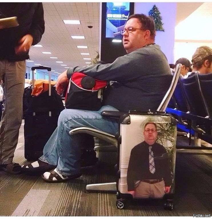 Принял меры после того, как уже терял багаж в аэропорту