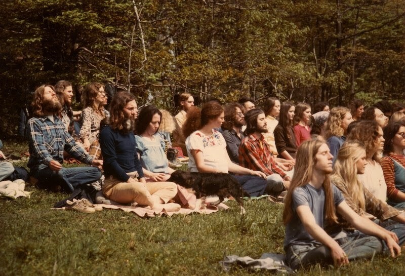 Редкие цветные фотографии коммуны американских хиппи 1970-х годов