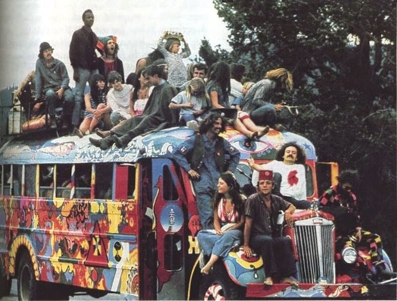 Редкие цветные фотографии коммуны американских хиппи 1970-х годов