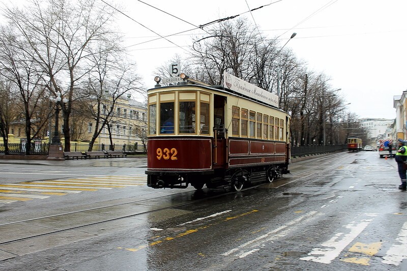 Праздник трамвая в Москве