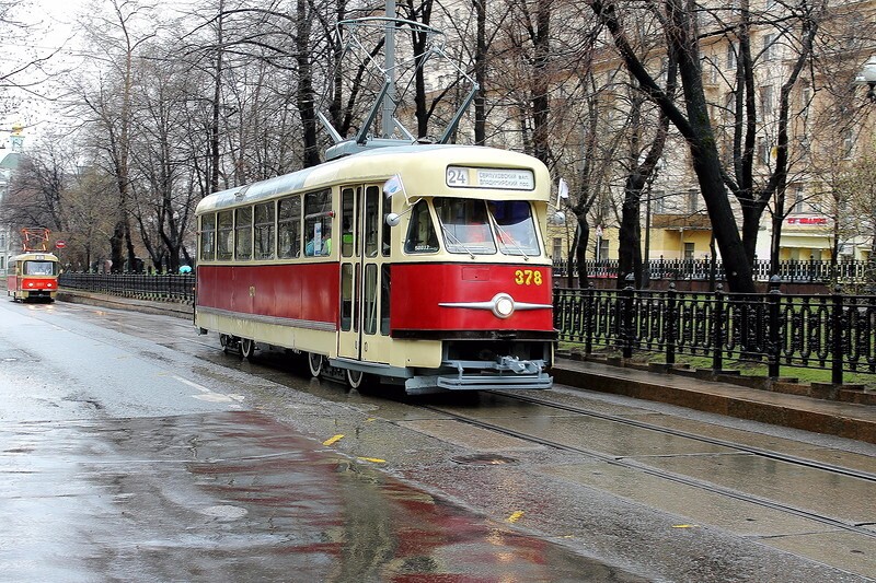 Праздник трамвая в Москве