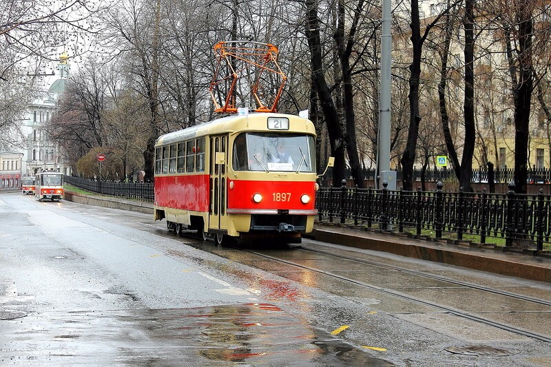 Татра Т3SU 1960-1987. В Москве с 1963 года.