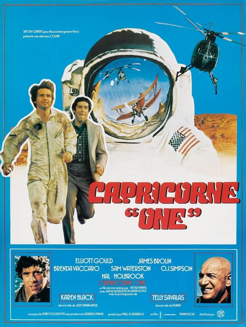 54. «Козерог один» Capricorn One (США, 1977, реж. Питер Хайамс)  