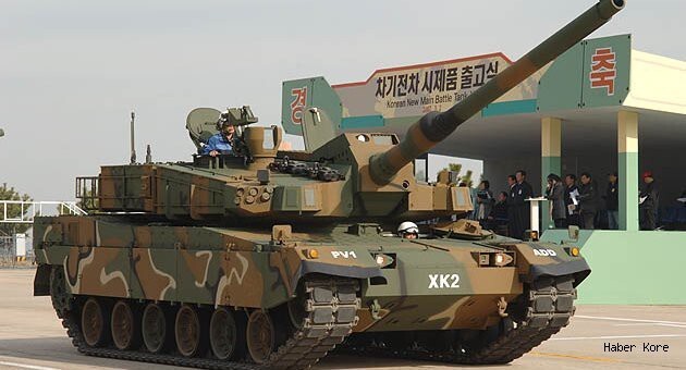 Корейский танк ОБТ K2 «Черная пантера»