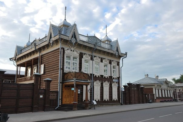 Кружевной дом в Иркутске