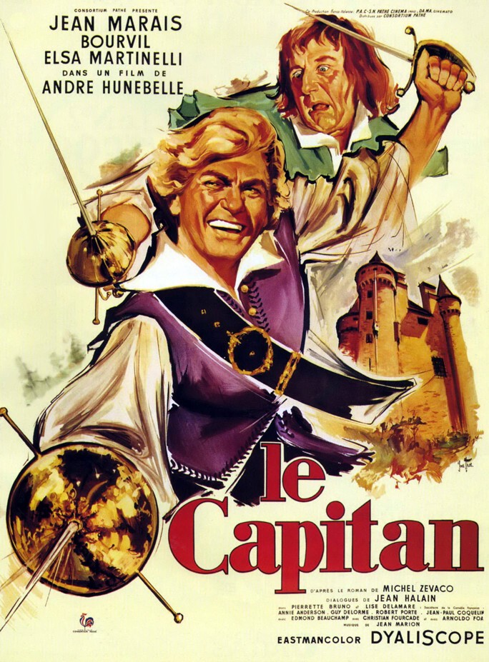 113. «Капитан» / Le capitan (Франция, Италия. 1960 реж. Андре Юнебель) 30.1 млн чел