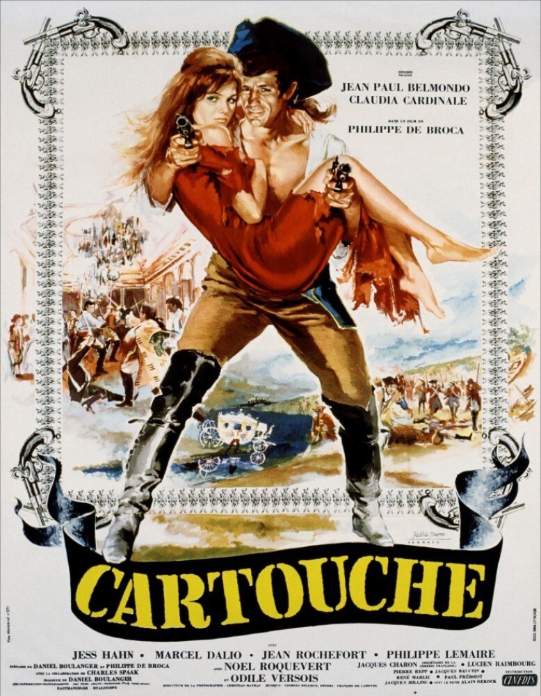 90. «Картуш»/ Cartouche (Франция, Италия, 1982.  реж. Филипп де Брока) 34,6 млн чел 