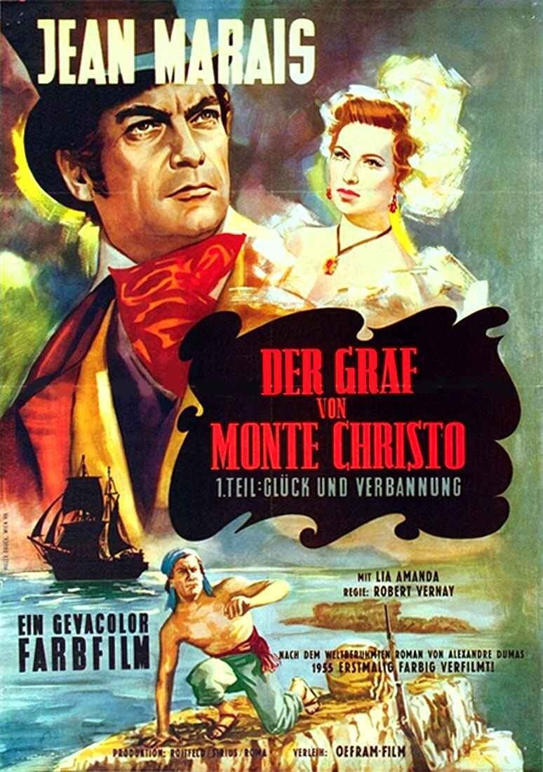 111. «Граф Монте-Кристо» /  Le comte de Monte-Cristo (Франция, Италия. 1961 реж. 	Робер Вернэ) 30.2 млн чел