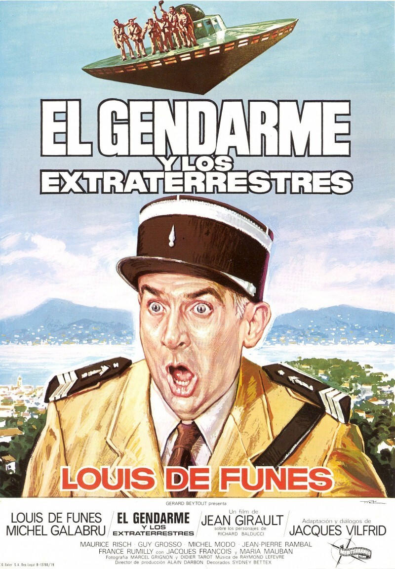 86. «Жандарм и инопланетяне»/ Le gendarme et les extra-terrestres (Франция, 1978.  реж. Жан Жиро) 35,3 млн чел 