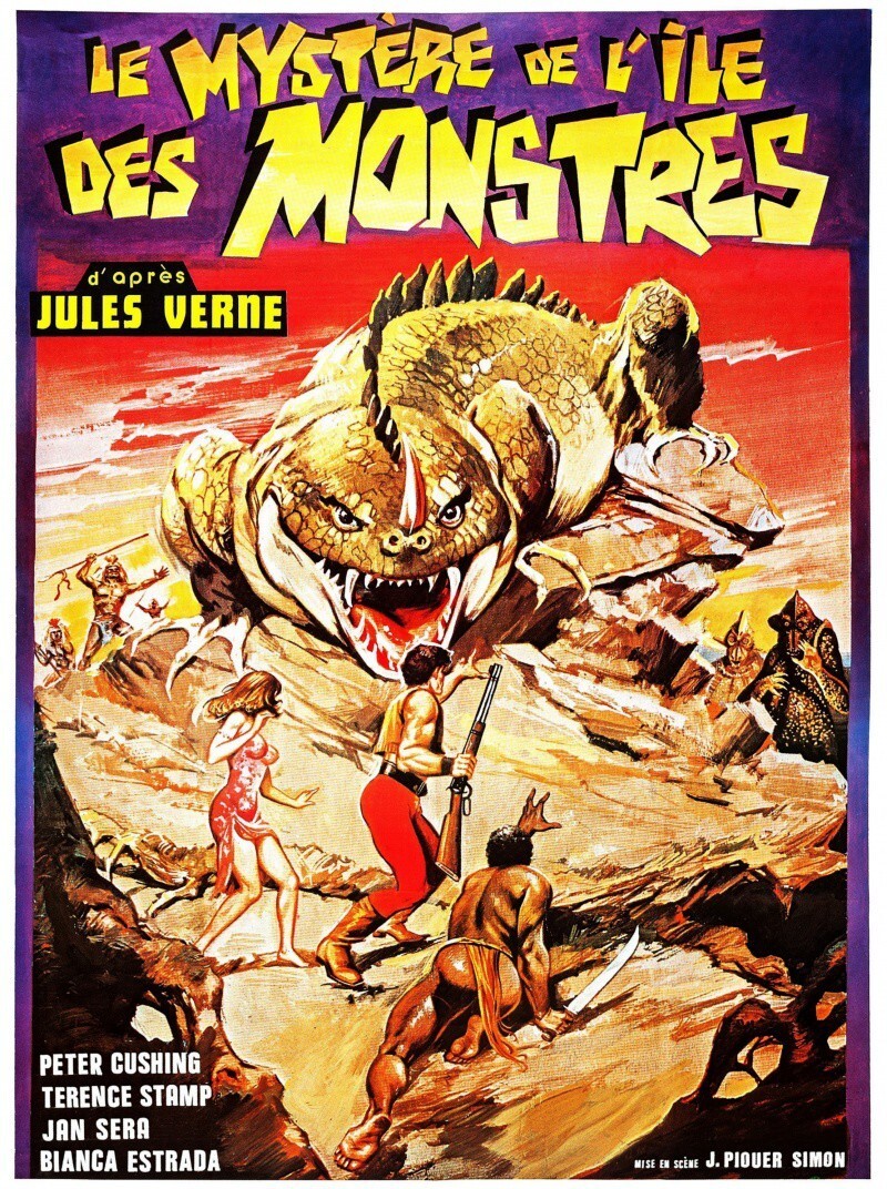 105. «Тайна острова чудовищ» /  Misterio en la isla de los monstruos (Испания, США. 1981 реж. Хуан Пике Симон) 32,5 млн чел