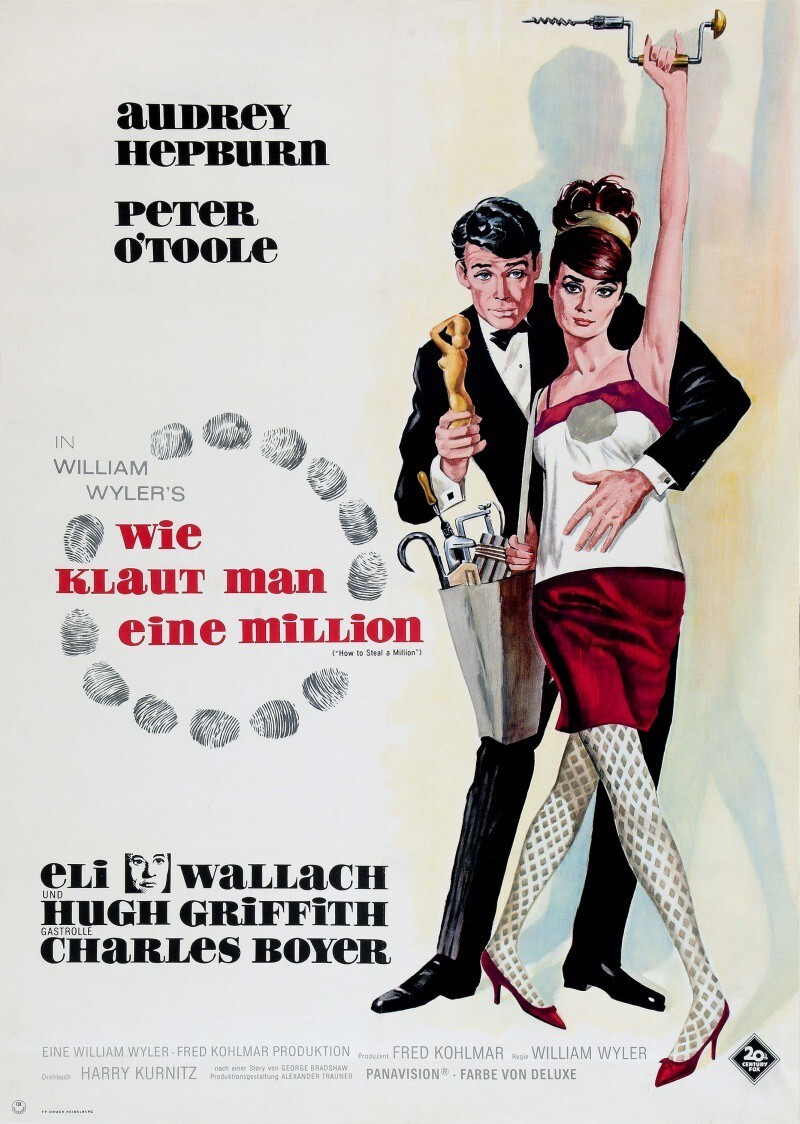 148. «Как украсть миллион»/  How to Steal a Million (США. 1966. реж. Уильям Уайлер) 24.8 млн чел.