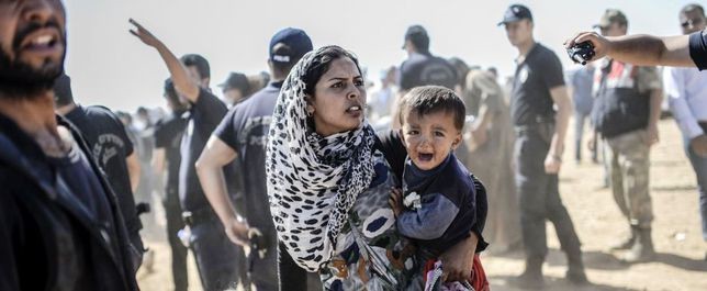 Турецкие пограничники расстреляли женщин и детей, бежавших из Сирии!