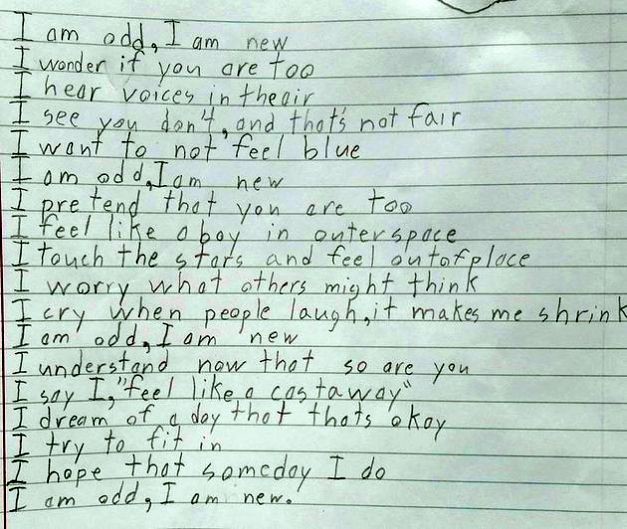 Талантливый «особенный» мальчик написал невероятно пронзительное стихотворение 