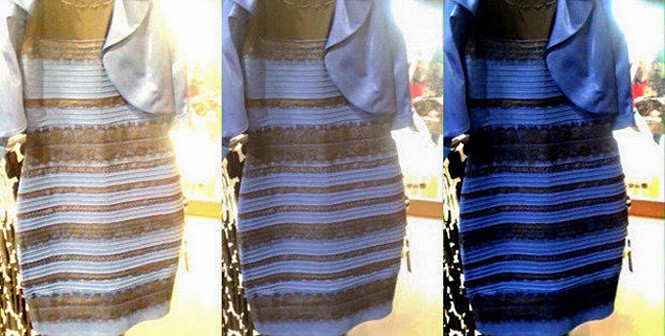 Платье белое с золотым или синее с черным?