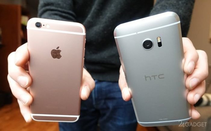 Сравнение качества снимков с HTC 10 и Apple iPhone 6S