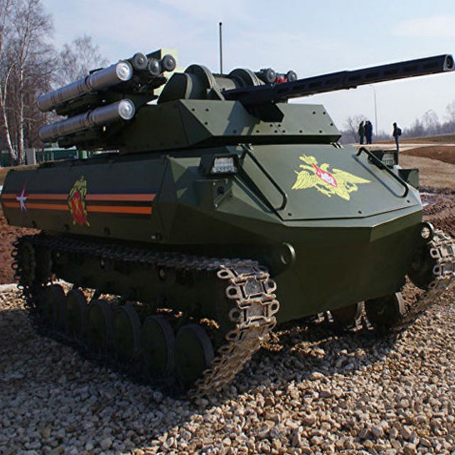 Американцы признали российский танк «Уран-9″ предвестником будущего