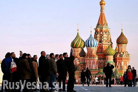 Россия оказалась в списке самых посещаемых стран мира