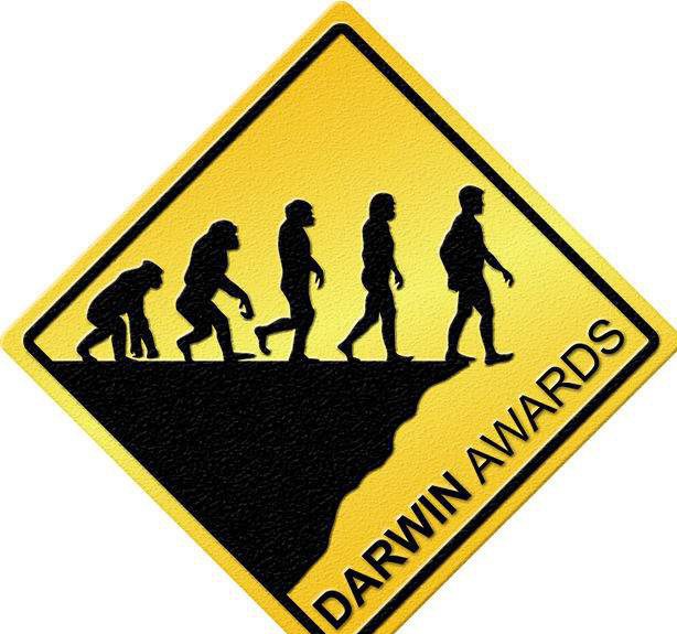 Первые номинанты на Премию Дарвина — 2016