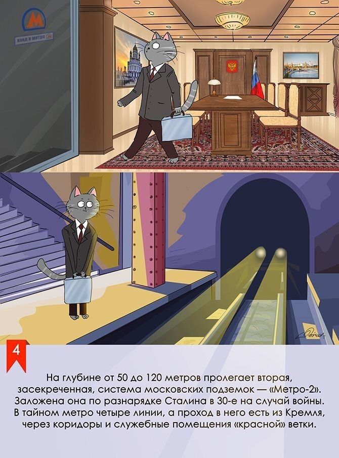 Интнресные факты и домыслы о московском метрополитене