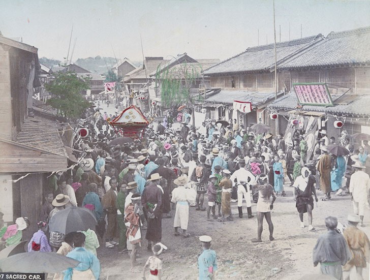 Краски Японии XIX века глазами американского фотографа