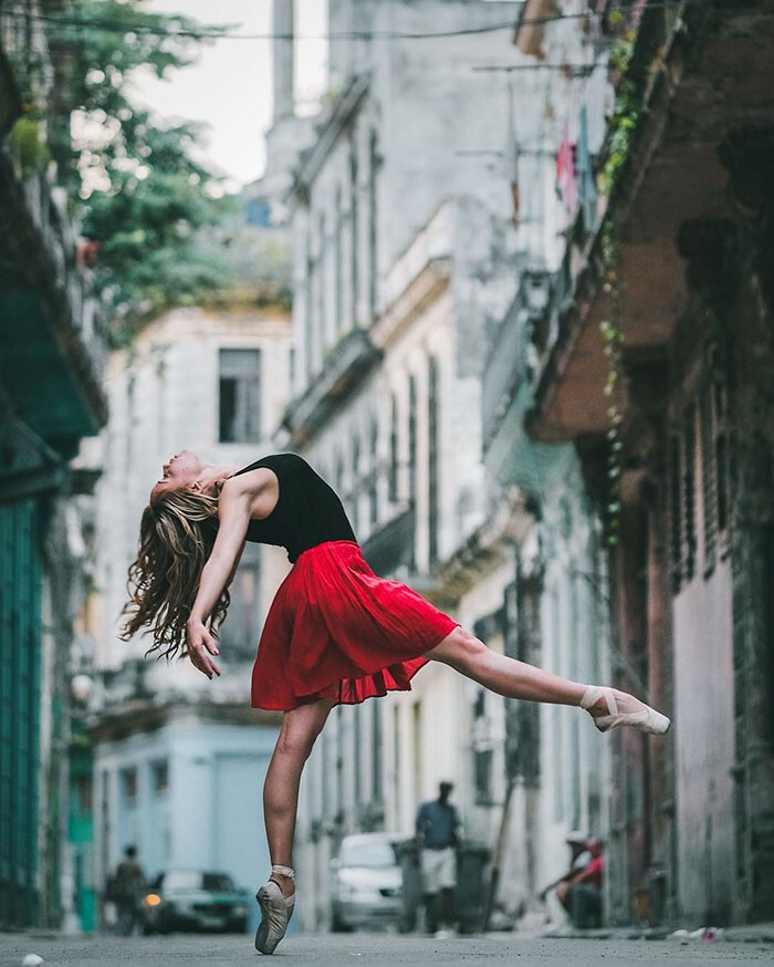 Балет на улицах Гаваны