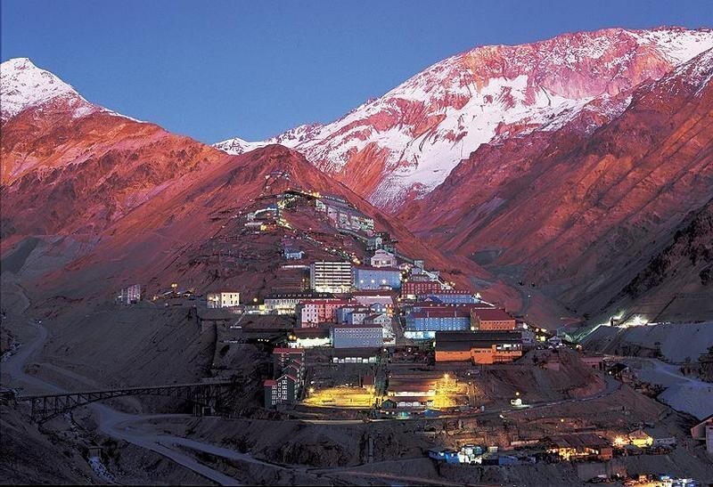 20. Еще один шахтерский городок Сьюэлл, Чили