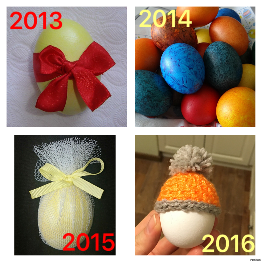 Разрешите вам показать, как я в этом году решила украсить яйца к Пасхе 