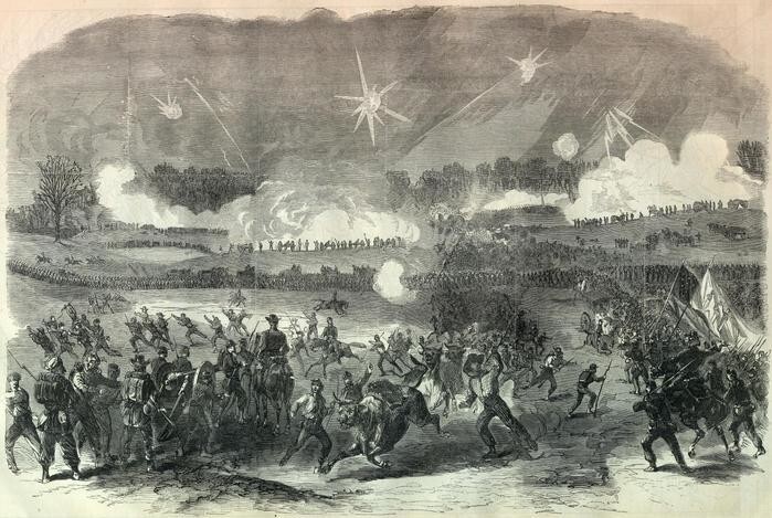 1863 — Сражение при Чанселорсвилле, день первый.