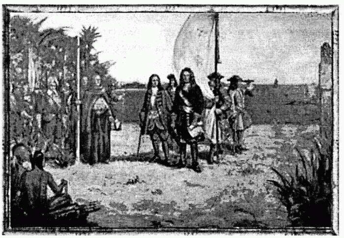 1699 — Пьер ле Мойн основал первую колонию европейцев в долине реки Миссисипи.