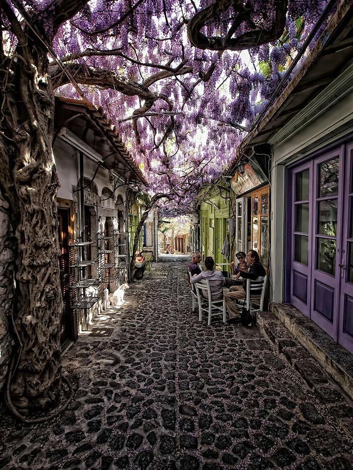 Molyvos, Лесбос, Греция