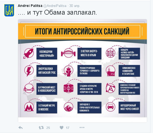 Политические комментарии и картинки из соц. сетей 03/05/2016