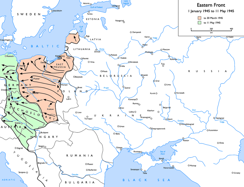 Висло-Одерская операция проводилась под командованием