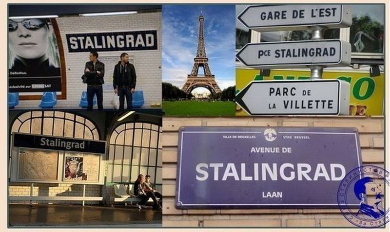 Станции Сталинград Парижского метро 70 лет