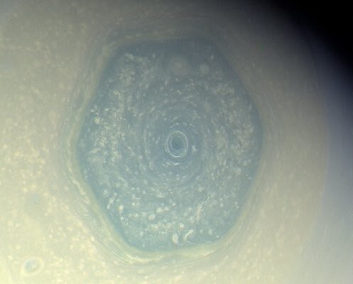 Атмосферный феномен на Сатурне