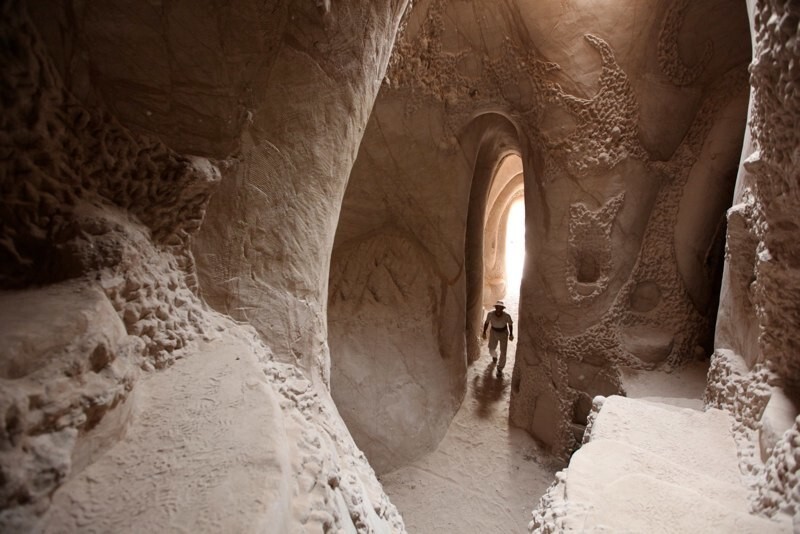 Рукотворные пещеры от Ра Полетта в Нью-Мексико (29 фото)