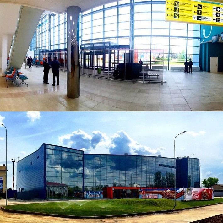 Новый терминал аэропорта Волгограда заработал в тестовом режиме