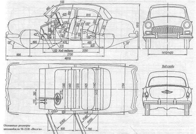 Мини газ 21 «Волга»