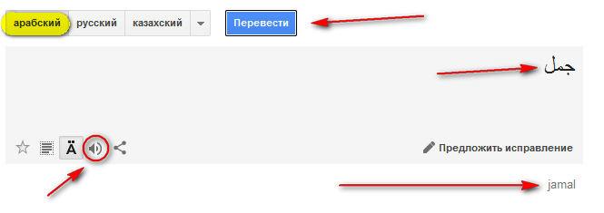 «Джамала» - по-арабски означает «верблюд»