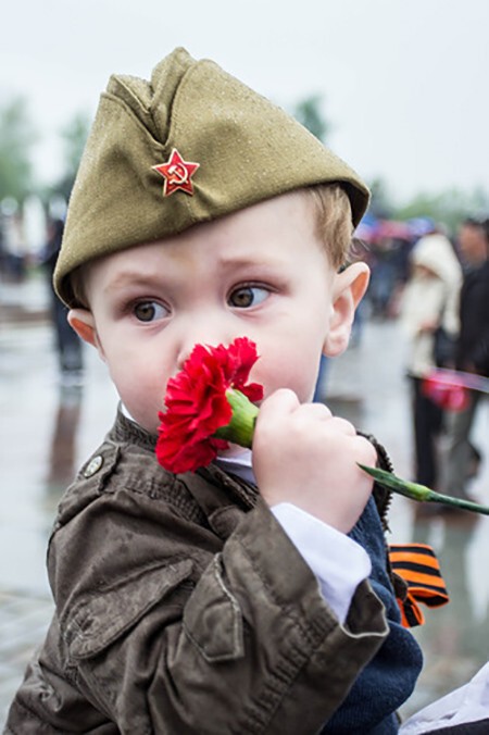 Дети на празднике Победы